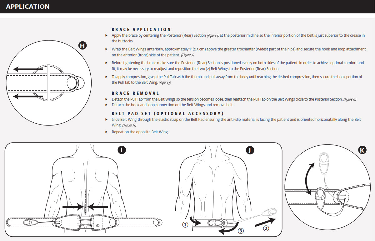 Exos FORM 621 Back Brace